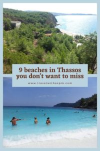 Best 9 beaches in Thassos, Greece