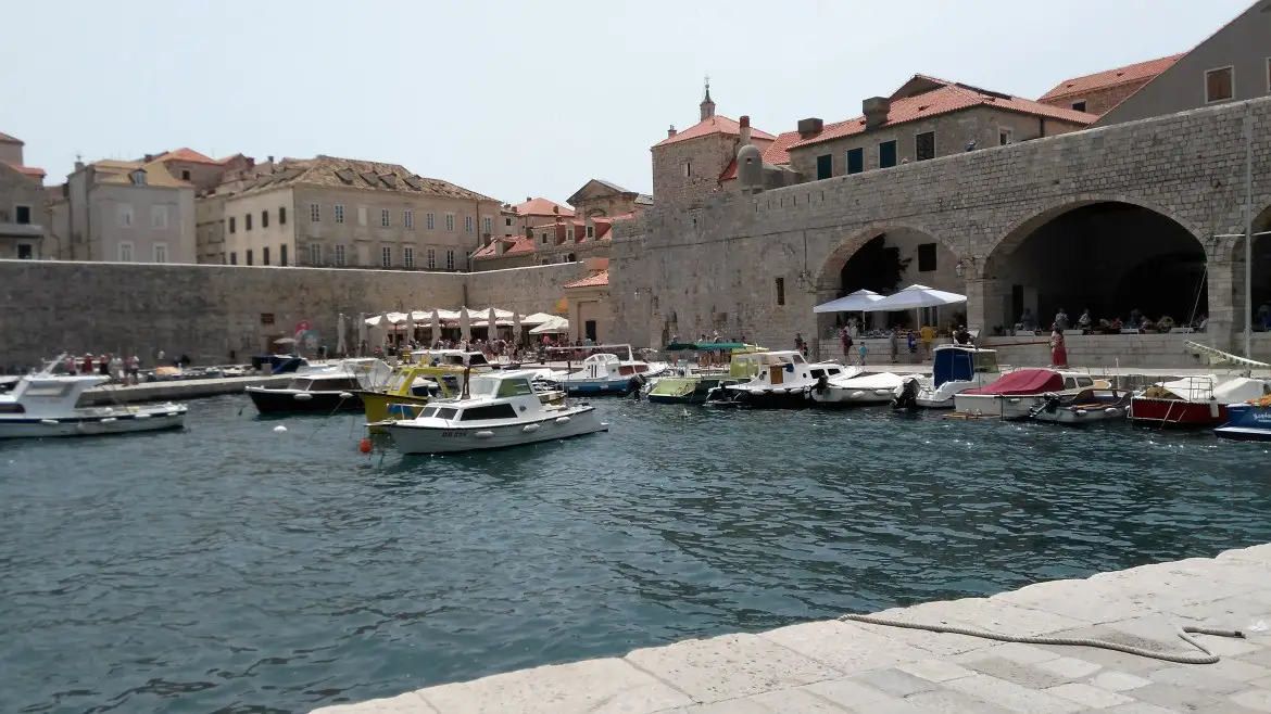 Croatia Itinerary Dubrovnik port
