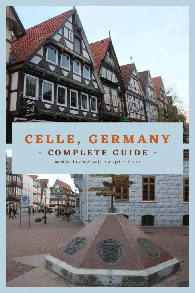 Complete touristic guide for Celle, Germany