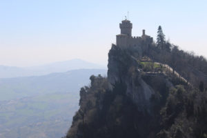 The second tower of San Marino, Cesta