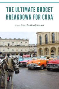 The ultimate budget breakdown for Cuba