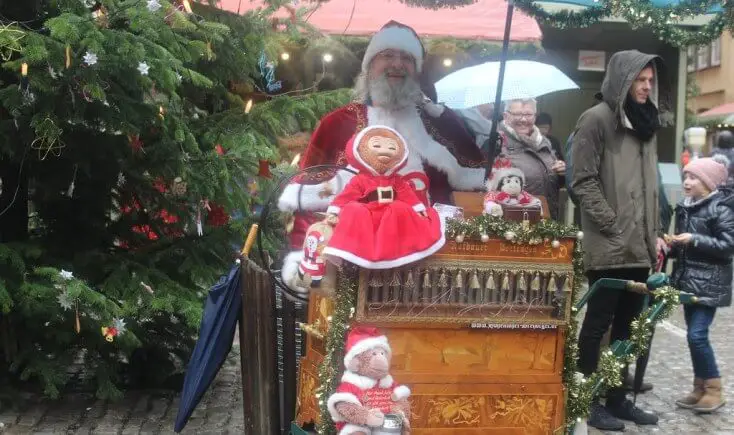 Santa Claus in Rothenburg ob der Tauber