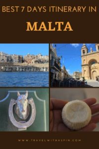 Itinerary 7 days Malta