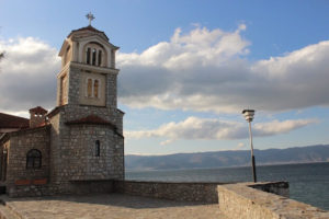 View over Ohrid Lake from St. Naum Church