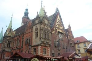 the old town hall of wroclaw