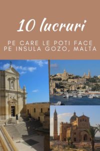 10 obiective de vizitat pe Insula Gozo, Malta