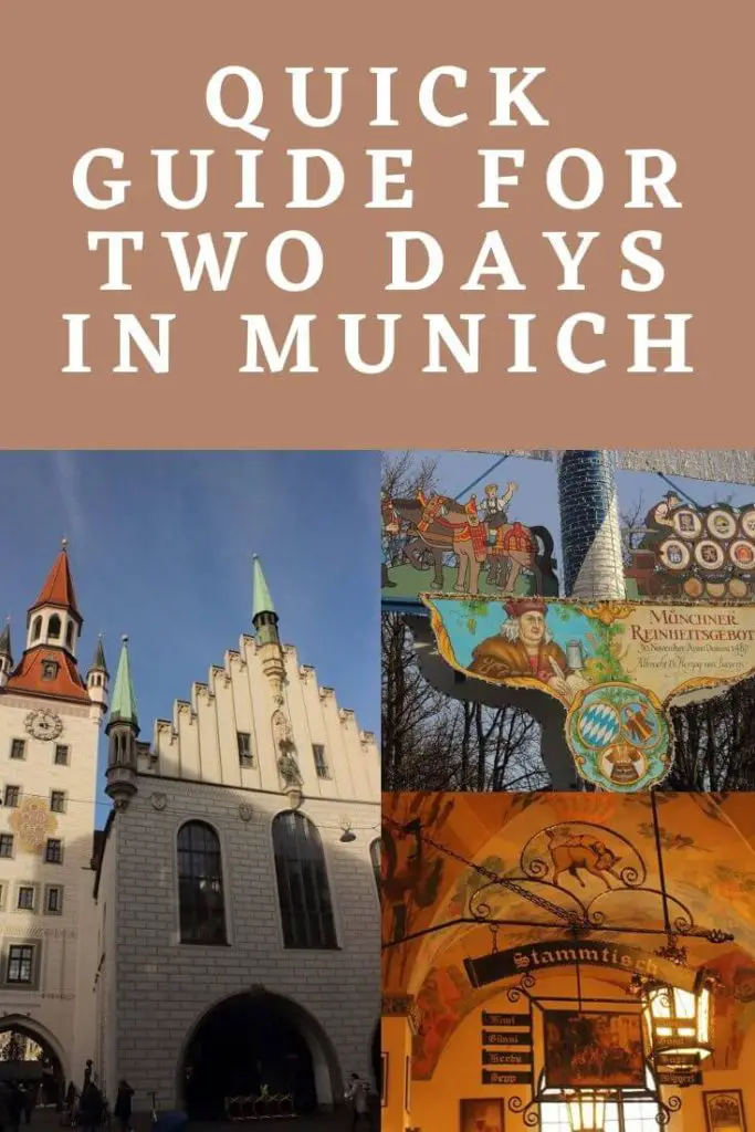 Quick guide for two days in Munich