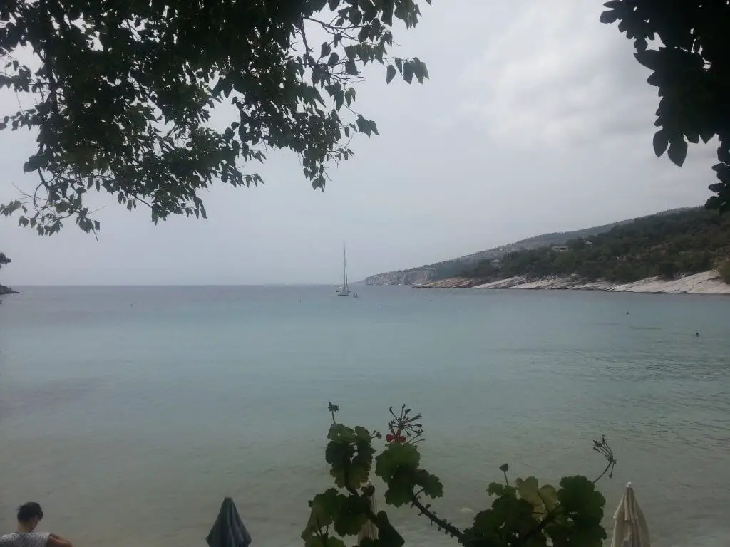 Plaja Aliki, Thassos