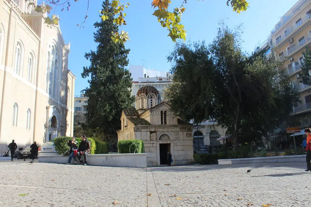 Cathedral and church, Athens
