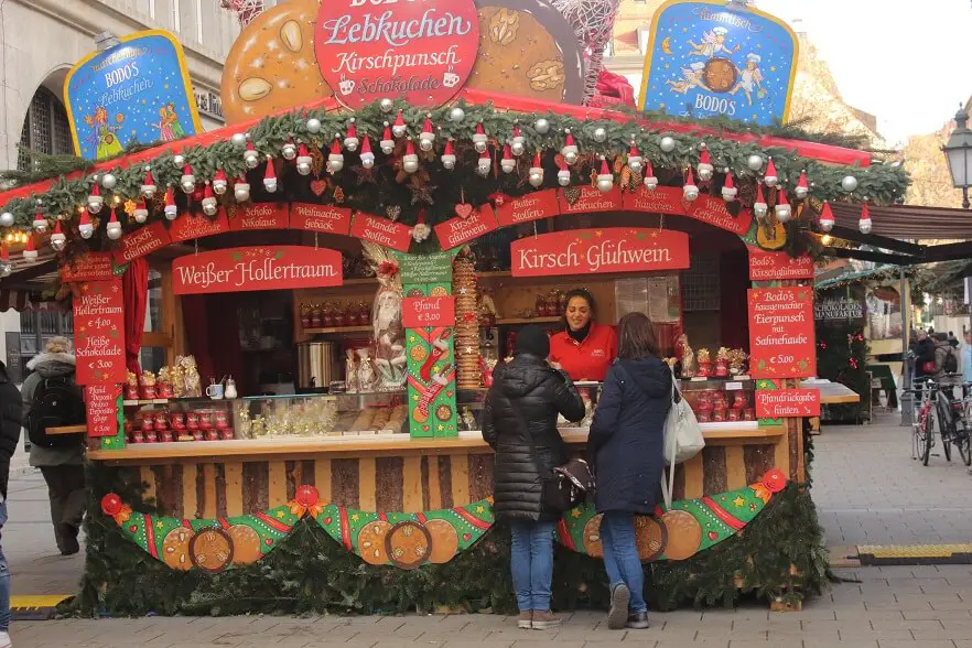 Christmas Stand Marienplatz