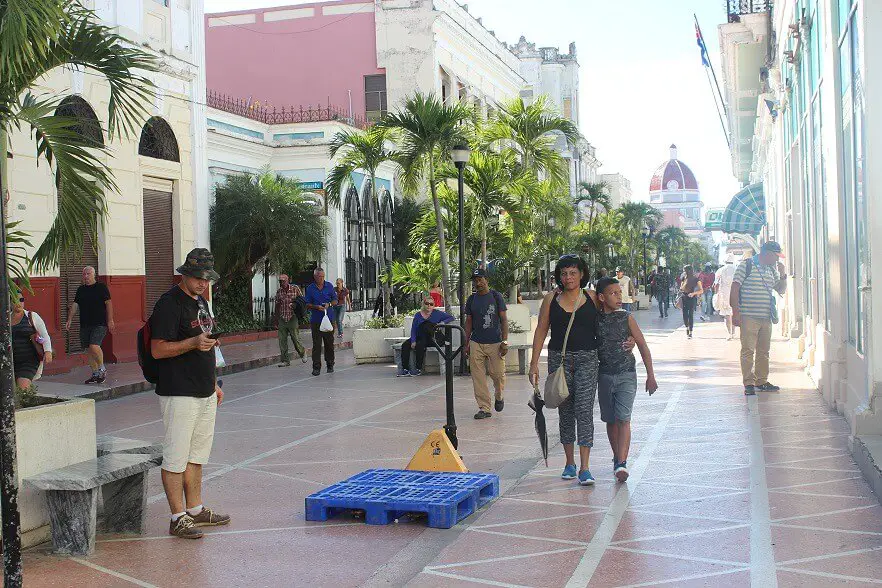 Main pedestrian street, Cienfuegos