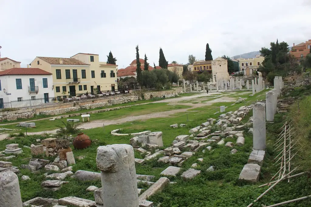 Roman Agora, Atena
