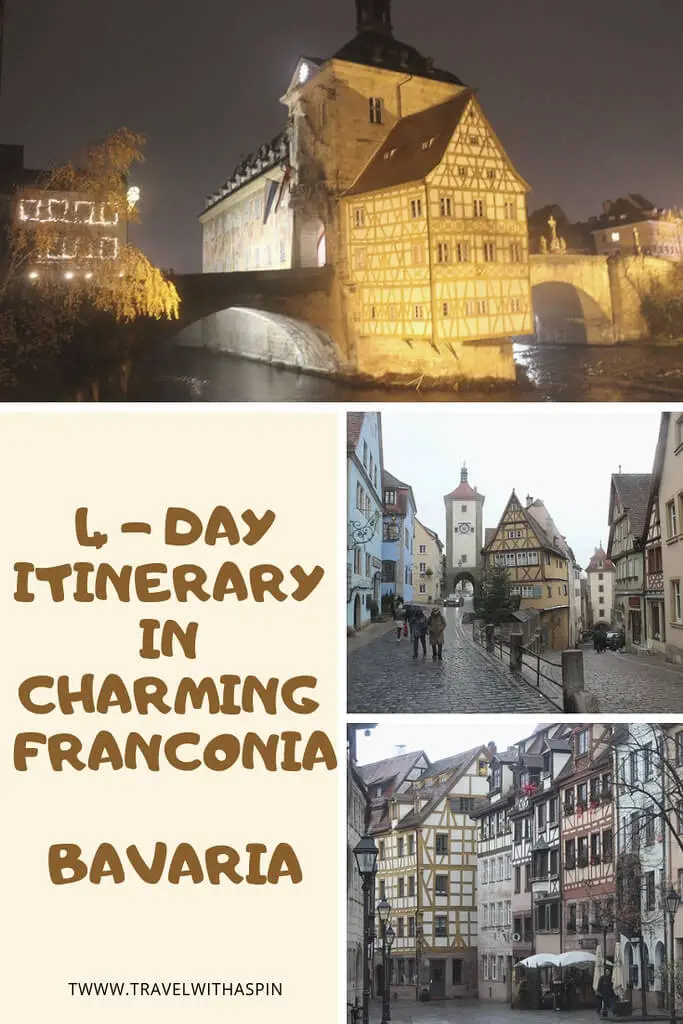 Perfect 4 day itinerary in Franconia guide