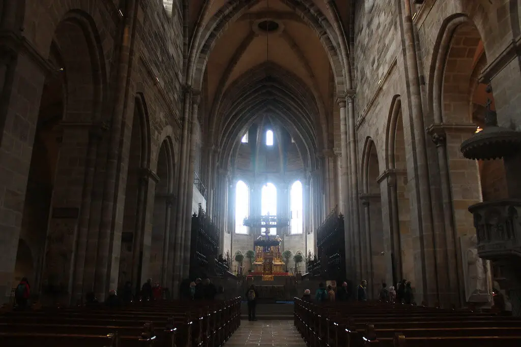 Interior of the Cathedral of Bamberg