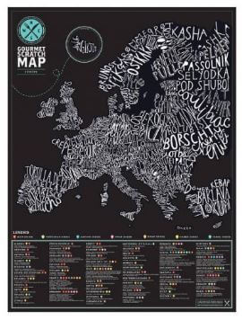 Harta razuibila gurmanzi Europa