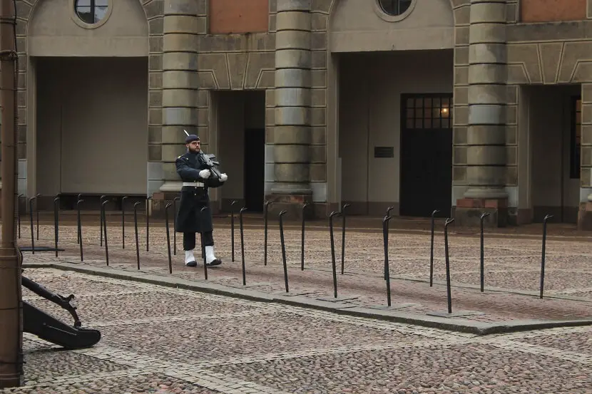 Garda Palatul Regal Stockholm