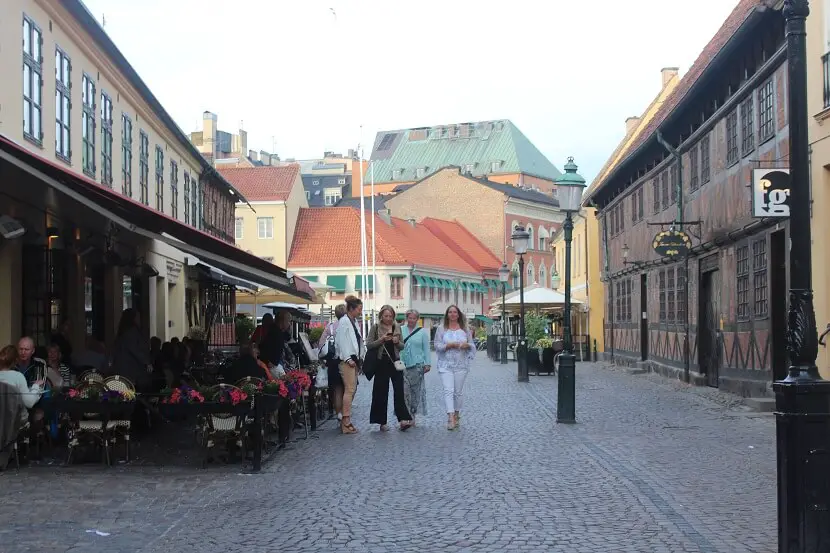 Malmo old city center