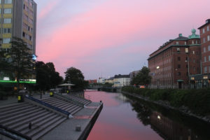 Sunset in Malmo