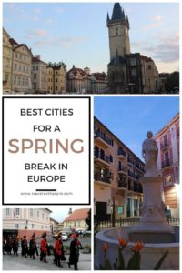best cities for a spring break in Europe recommendations