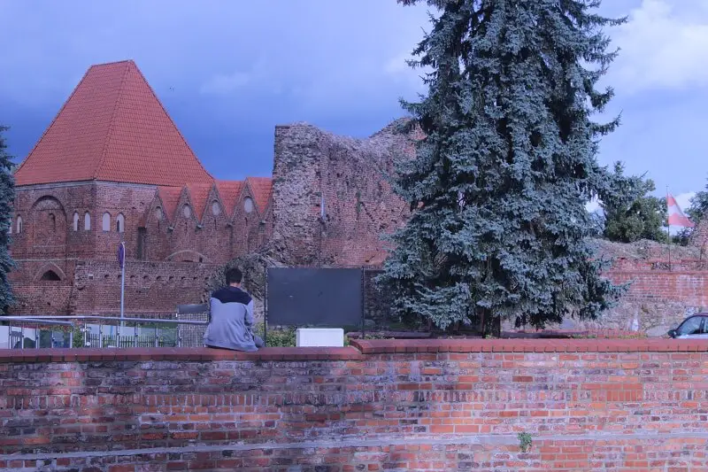 The Castle of the Teutonic Knights in Torun