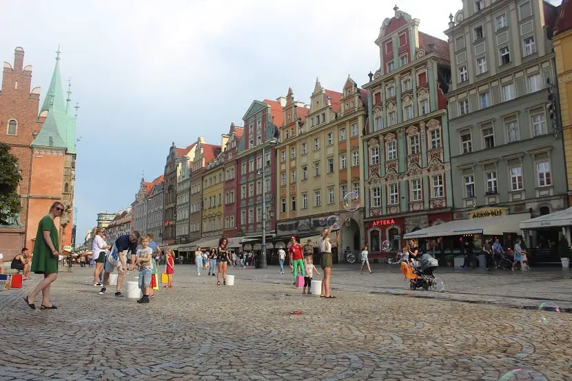 Piața Centrală din Wroclaw
