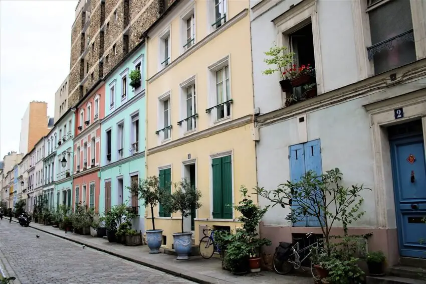 Rue Cremieux - obiective turistice din Paris