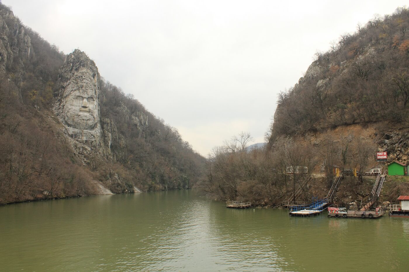 Cazanele Dunării - Chipul lui Decebal