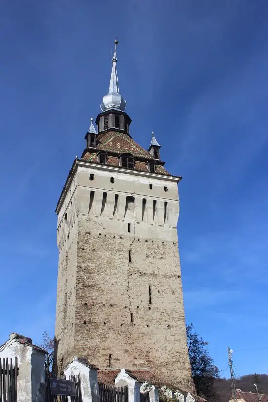 Turnul cu ceas din Saschiz