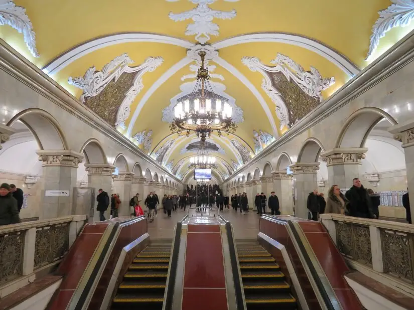 Moscow Metro, Russia, red tourism and communism around the world