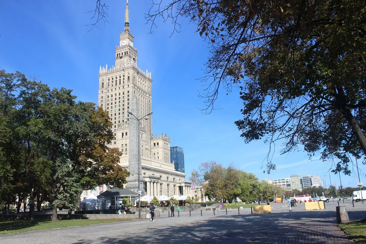 Warsaw Palace of Culture - communism and red tourism in Europe