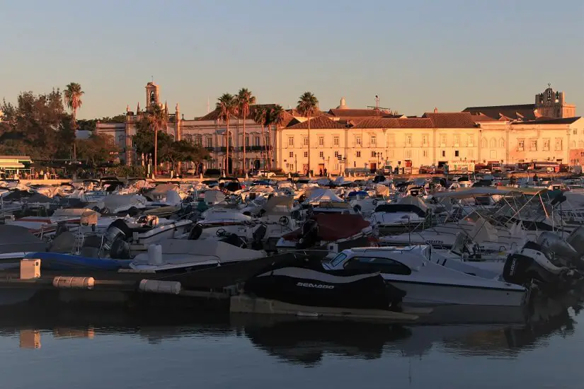 Faro, the capital of Algarve