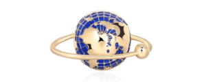 Brosa in forma de glob pamantesc - bijuterii pentru iubitoarele de calatorii