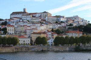 View over the old town of Coimbra