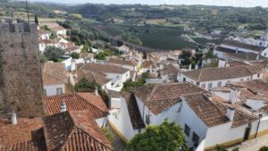 City walls - best things to do on a day trip from Obidos to Lisbon
