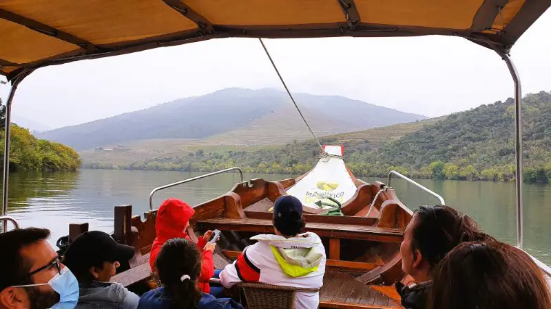 Rabelo boat trip on Douro from Pinhao