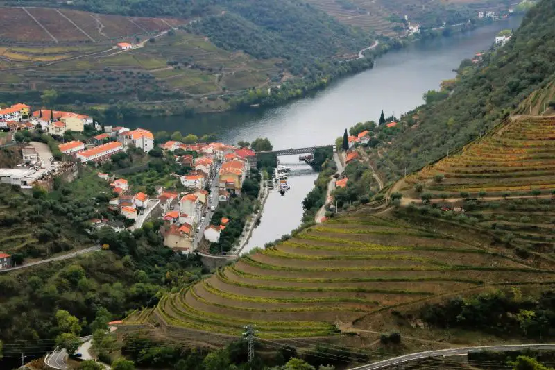 Village in Douro valley