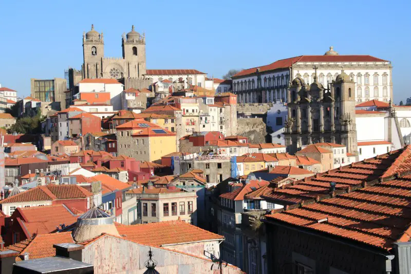 The cathedral in Porto