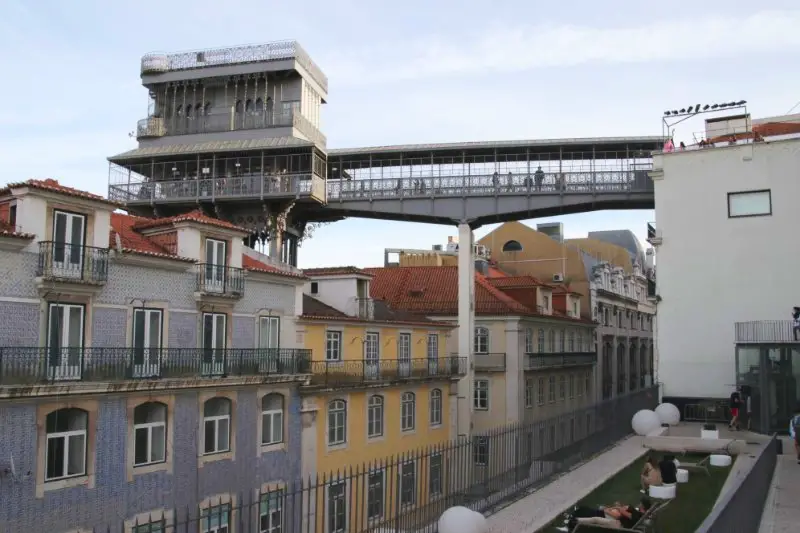 Elevator Santa Justa - obiective turistice și lucruri de facut in Lisabona in 3 zile