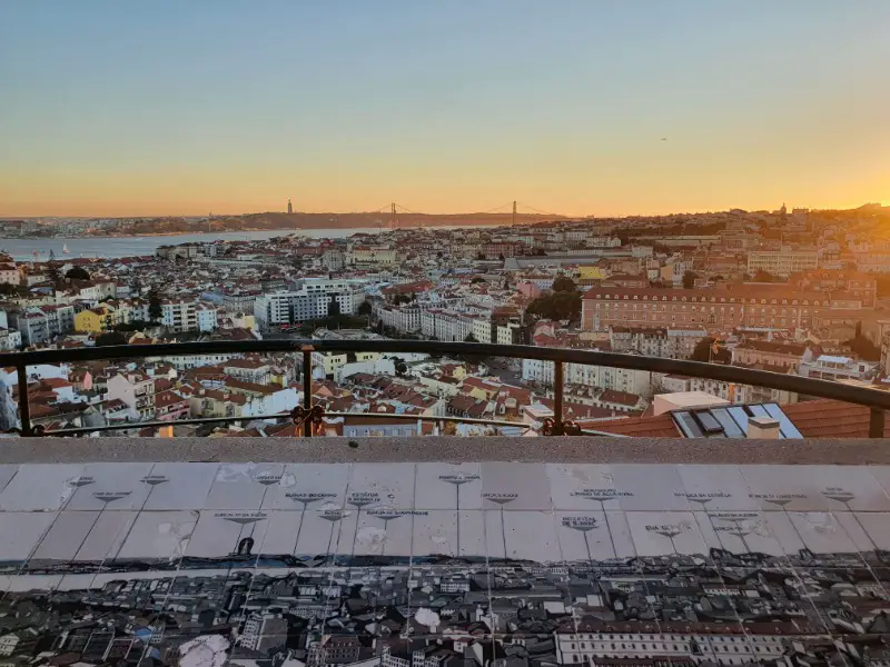 Miradouro in Lisabona