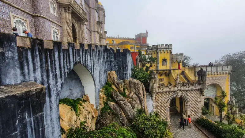 Pena Palace in Sintra - best castles and palaces to visit on a day trip from Lisbon