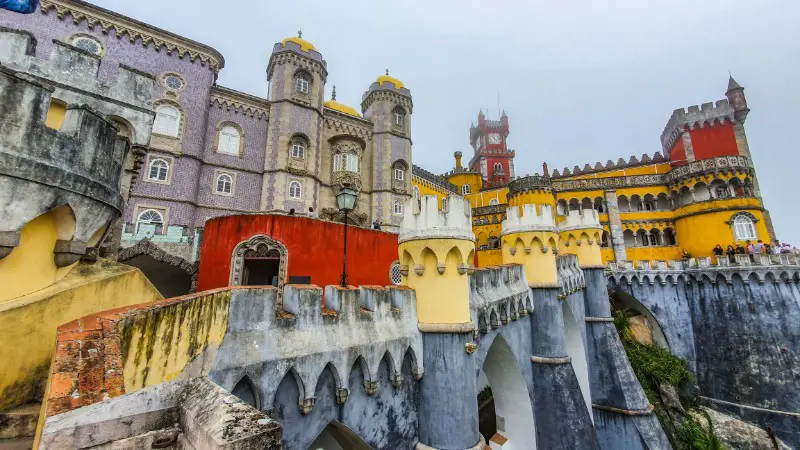 Pena Palace in Sintra - day trip from Lisbon