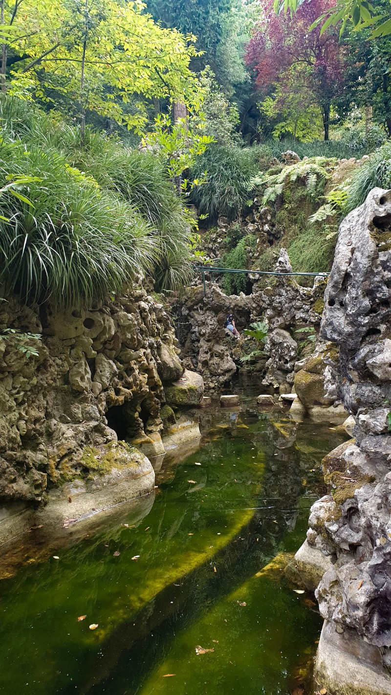 Quinta da Regaleira gardens in Sintra