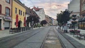 Pedestrian street - best things to do in Miskolc, Hungary