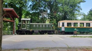 Narrow Gauge train in Hungary