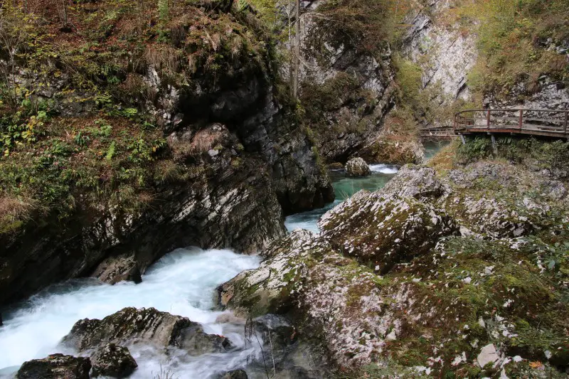 Vintgar Gorge - best places to see in Slovenia