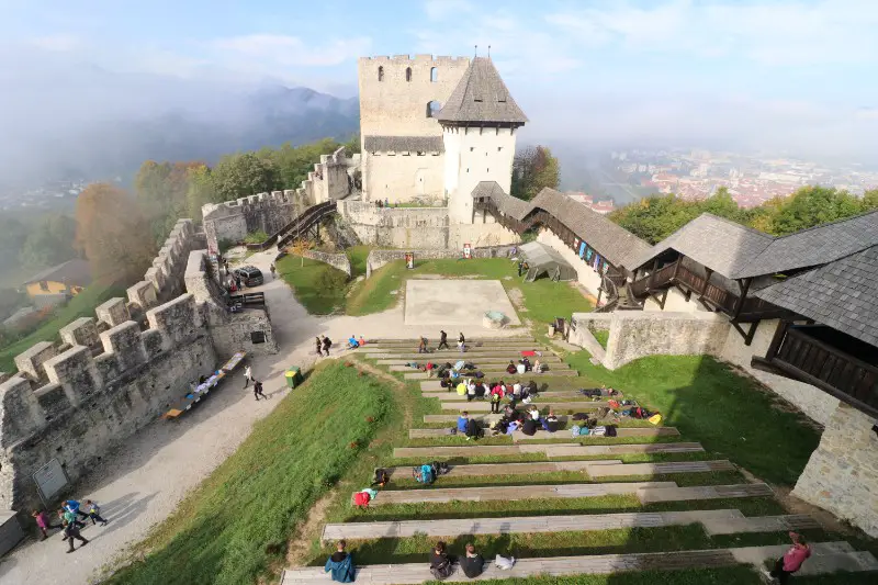 Celje Castle - locuri frumoase de vizitat in Slovenia