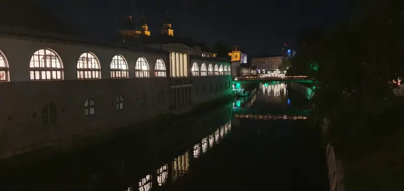 Night in Ljubljana