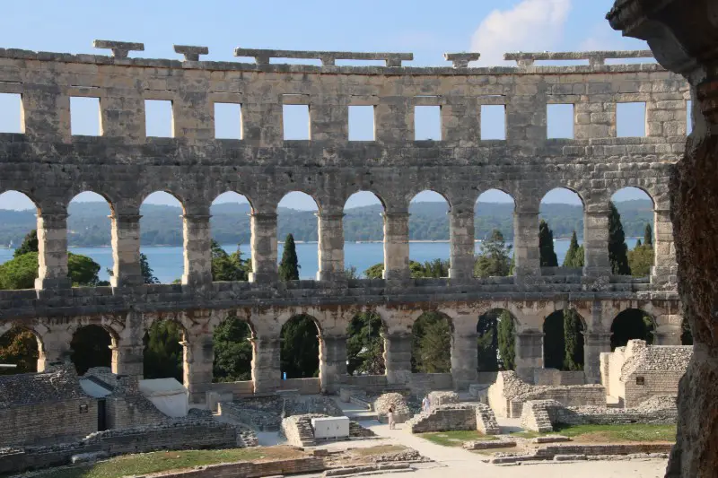 Lucruri de facut in Istria - Amphitheater in Pula