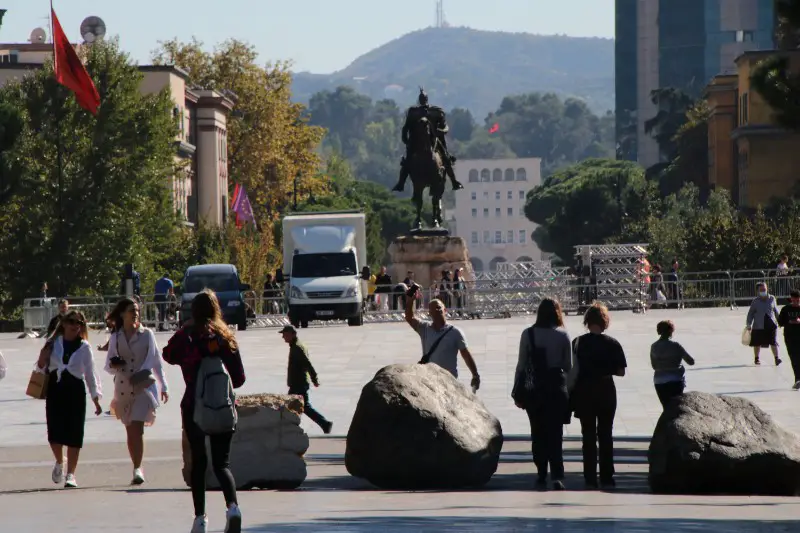 Skanderbeg Square - lucruri de făcut în Tirana, Albania